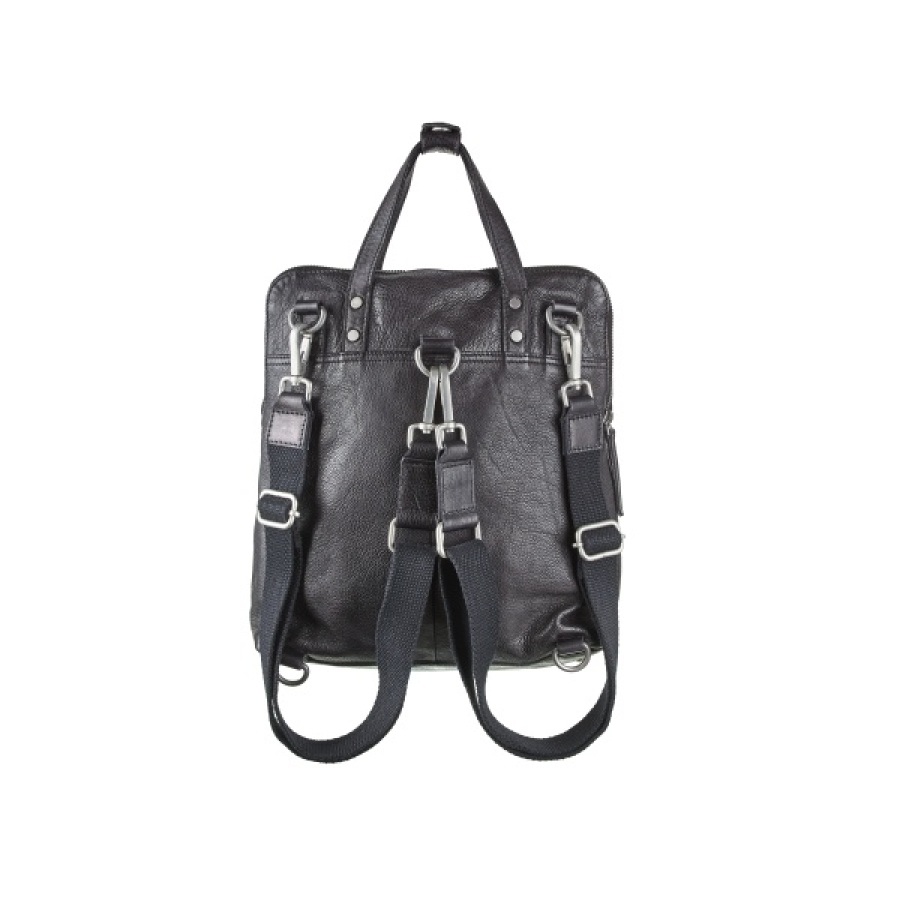 CITY BACKPACK BLACK Rucksacktasche